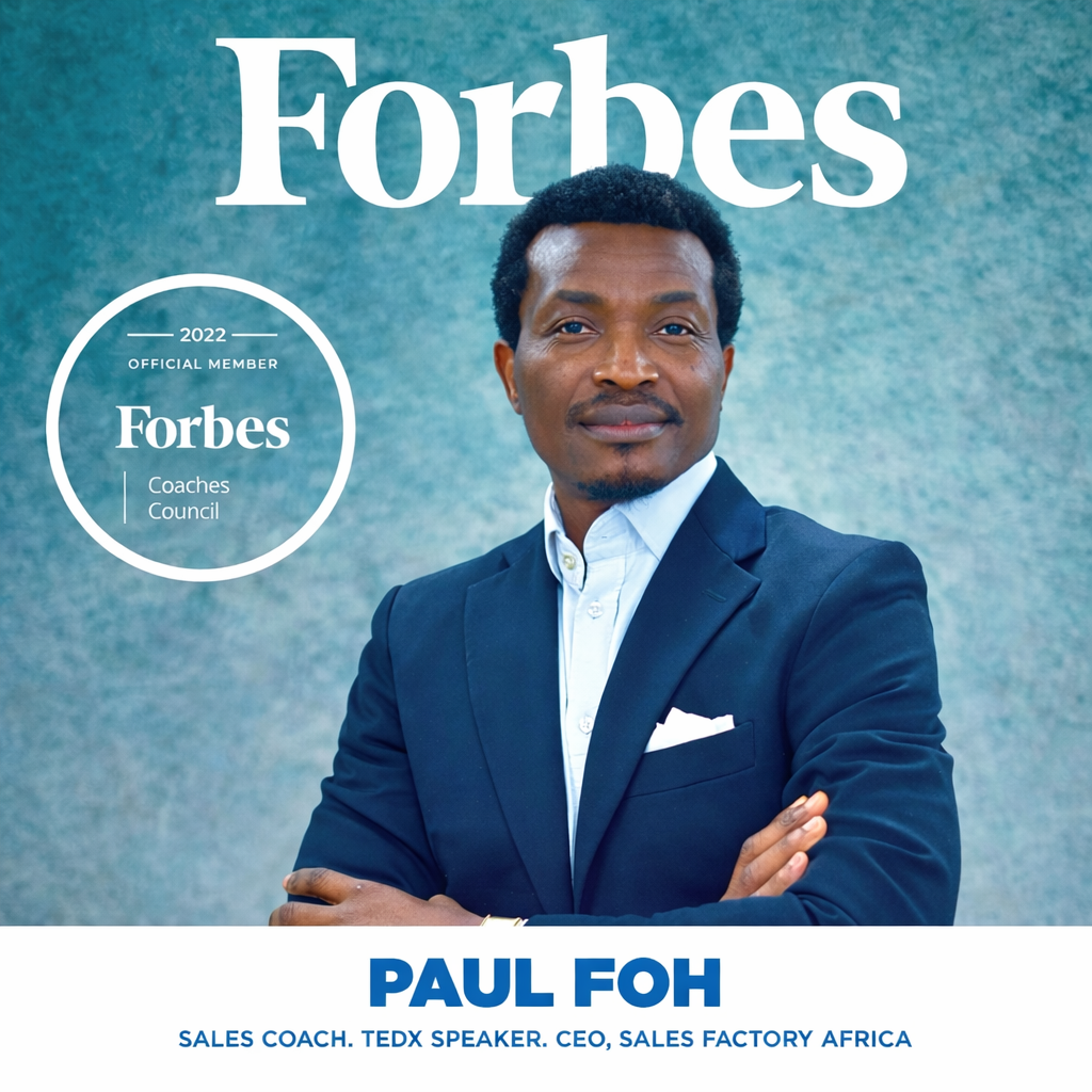 Paul Foh — Forbes Coaches Council member, sales coach and TEDx speaker